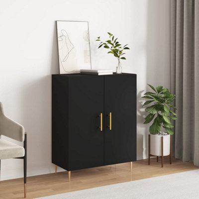 Berkfield Sideboard Black 69.5x34x90 cm Engineered Wood