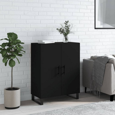 Berkfield Sideboard Black 69.5x34x90 cm Engineered Wood