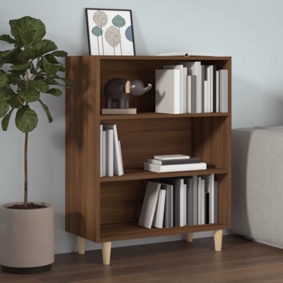 Berkfield Sideboard Brown Oak 69.5x32.5x90 cm Engineered Wood