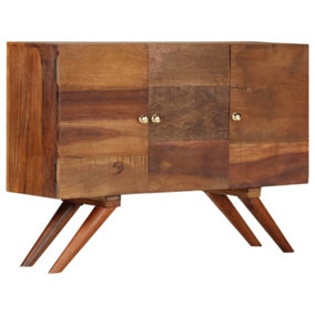 Berkfield Sideboard Brown Solid Reclaimed Wood 110x30x75 cm