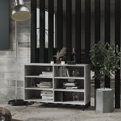 Berkfield Sideboard Concrete Grey 103.5x35x70 cm Engineered Wood