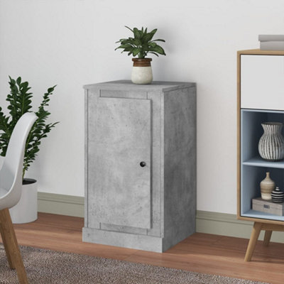 Berkfield Sideboard Concrete Grey 37.5x35.5x67.5 cm Engineered Wood