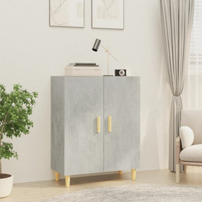 Berkfield Sideboard Concrete Grey 70x34x90 cm Engineered Wood