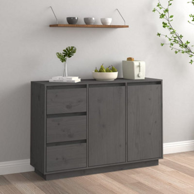 Grey and pine deals sideboard