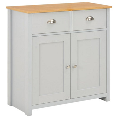 Berkfield Sideboard Grey 79x35x81 cm