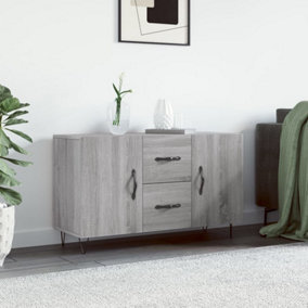 Berkfield Sideboard Grey Sonoma 100x36x60 cm Engineered Wood