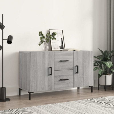 Berkfield Sideboard Grey Sonoma 100x36x60 cm Engineered Wood