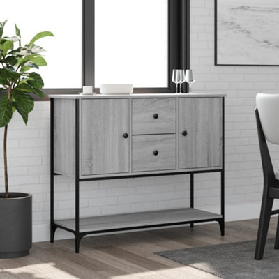 Berkfield Sideboard Grey Sonoma 100x36x85 cm Engineered Wood