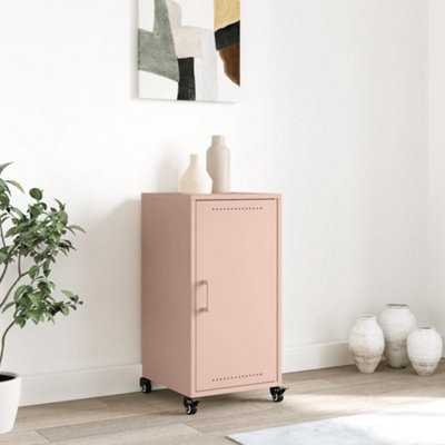 Berkfield Sideboard Pink 36x39x72 cm Steel