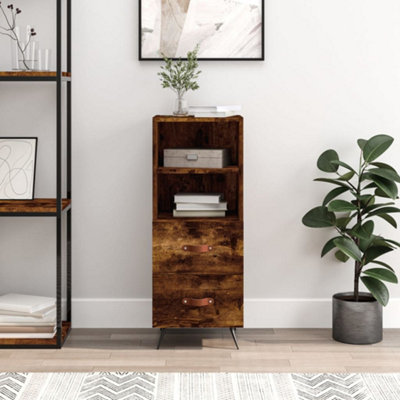 Smoked store oak sideboard