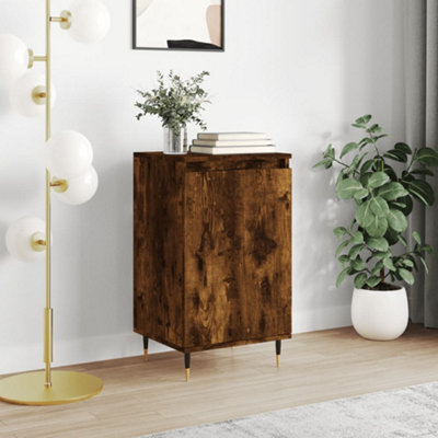 Berkfield Sideboard Smoked Oak 40x35x70 cm Engineered Wood