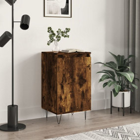 Berkfield Sideboard Smoked Oak 40x35x70 cm Engineered Wood