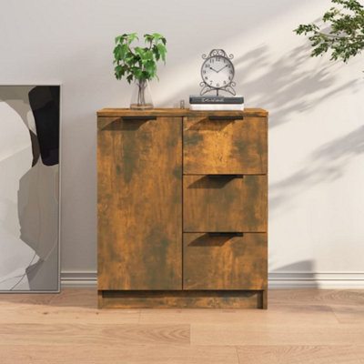 Smoked oak deals sideboard