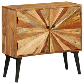 Berkfield Sideboard Solid Mango Wood 85x30x75 cm