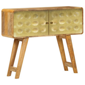 Berkfield Sideboard Solid Mango Wood 90x30x77 cm