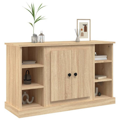 Berkfield Sideboard Sonoma Oak 100x35.5x60 cm Engineered Wood