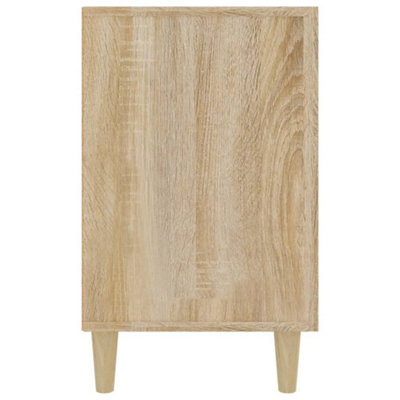 Berkfield Sideboard Sonoma Oak 100x36x60 cm Engineered Wood