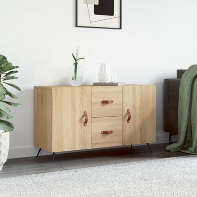 Berkfield Sideboard Sonoma Oak 100x36x60 cm Engineered Wood