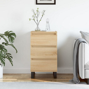 Berkfield Sideboard Sonoma Oak 40x35x70 cm Engineered Wood