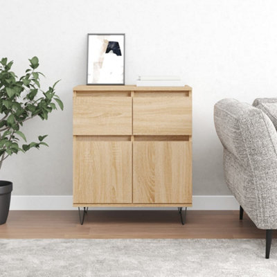 Berkfield Sideboard Sonoma Oak 60x35x70 cm Engineered Wood