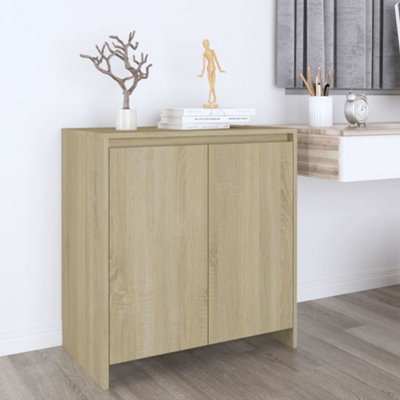 Berkfield Sideboard Sonoma Oak 70x41x75 cm Engineered Wood