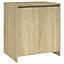 Berkfield Sideboard Sonoma Oak 70x41x75 cm Engineered Wood