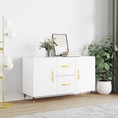 Berkfield Sideboard White 100x36x60 cm Engineered Wood