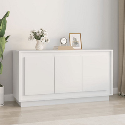 Berkfield Sideboard White 102x35x55 cm Engineered Wood