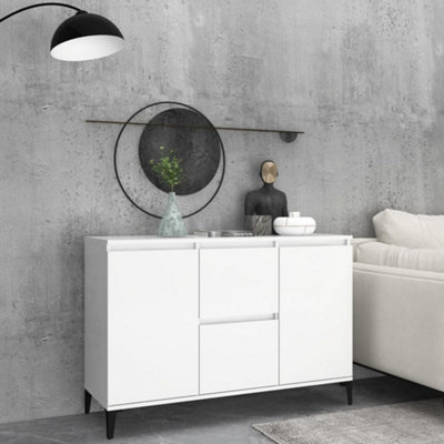Berkfield Sideboard White 104x35x70 cm Engineered Wood