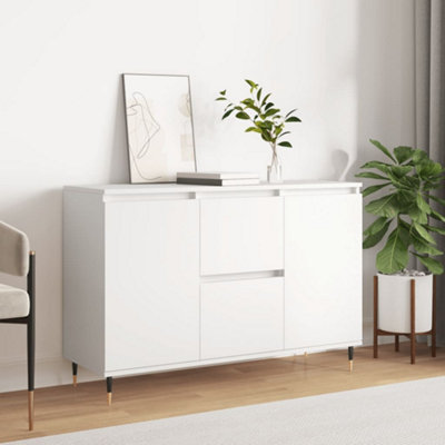 Berkfield Sideboard White 104x35x70 cm Engineered Wood