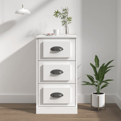 Berkfield Sideboard White 36x35.5x67.5 cm Engineered Wood