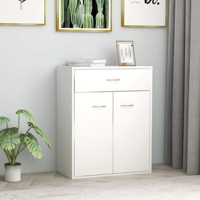 Berkfield Sideboard White 60x30x75 cm Engineered Wood