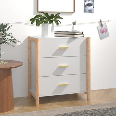 Berkfield Sideboard White 62x38x70 cm Engineered Wood