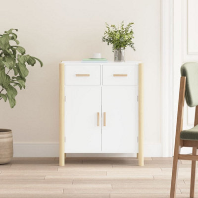 Berkfield Sideboard White 62x38x75 cm Engineered Wood