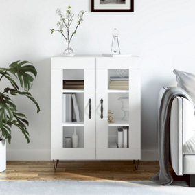 Berkfield Sideboard White 69.5x34x90 cm Engineered Wood