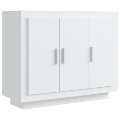 Berkfield Sideboard White 92x35x75 cm Engineered Wood