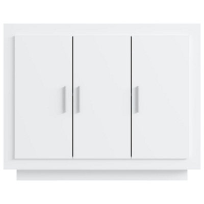 Berkfield Sideboard White 92x35x75 cm Engineered Wood