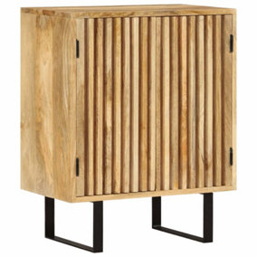 Berkfield Sideboard with 2 Doors 55x35x70 cm Solid Wood Mango