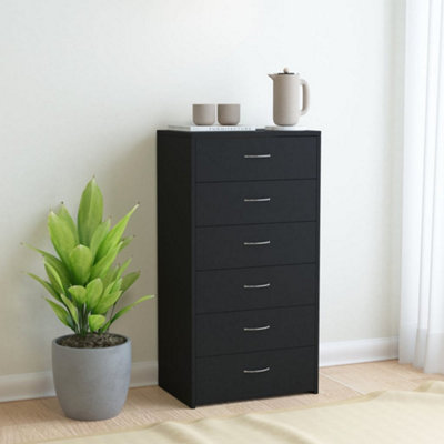 Engineered wood chest of outlet drawers