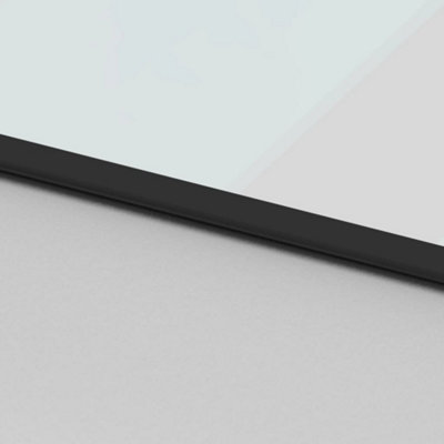 Berkfield Sliding Door Black 102.5x205 cm Tempered Glass and Aluminium