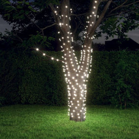 Berkfield Solar Fairy Lights 5 pcs 5x200 LED Cold White Indoor Outdoor