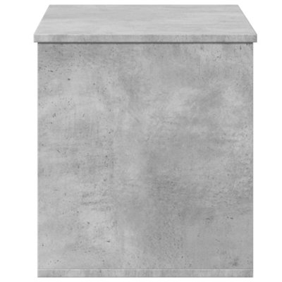 Berkfield Storage Box Concrete Grey 100x42x46 cm Engineered Wood