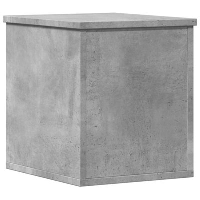 Berkfield Storage Box Concrete Grey 30x35x35 cm Engineered Wood