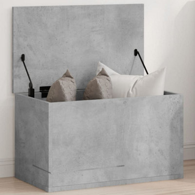 Berkfield Storage Box Concrete Grey 60x35x35 cm Engineered Wood