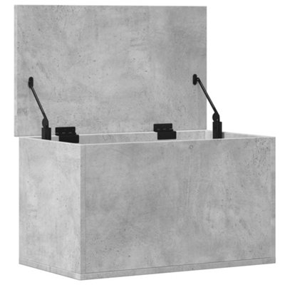 Berkfield Storage Box Concrete Grey 60x35x35 cm Engineered Wood