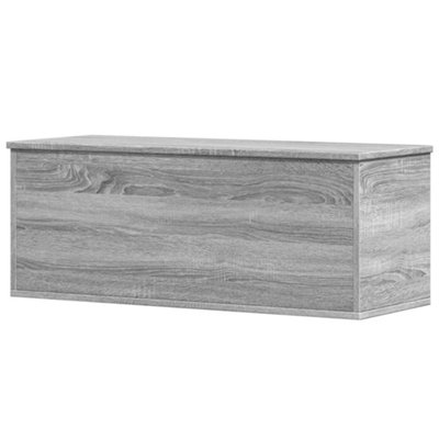 Berkfield Storage Box Grey Sonoma 90x35x35 cm Engineered Wood