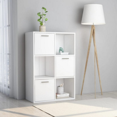 Berkfield Storage Cabinet White 60x29.5x90 cm Engineered Wood | DIY at B&Q