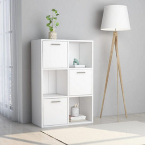 Berkfield Storage Cabinet White 60x29.5x90 cm Engineered Wood