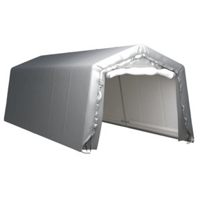 Berkfield Storage Tent 300x750 cm Steel Grey