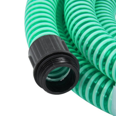 Berkfield Suction Hose with Brass Connectors 10 m 25 mm Green